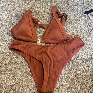 Shein Brown Bikini